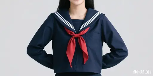 セーラー服の三角タイ